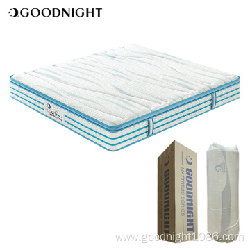 wholesale mattress cool fabric latex mattress for hotel